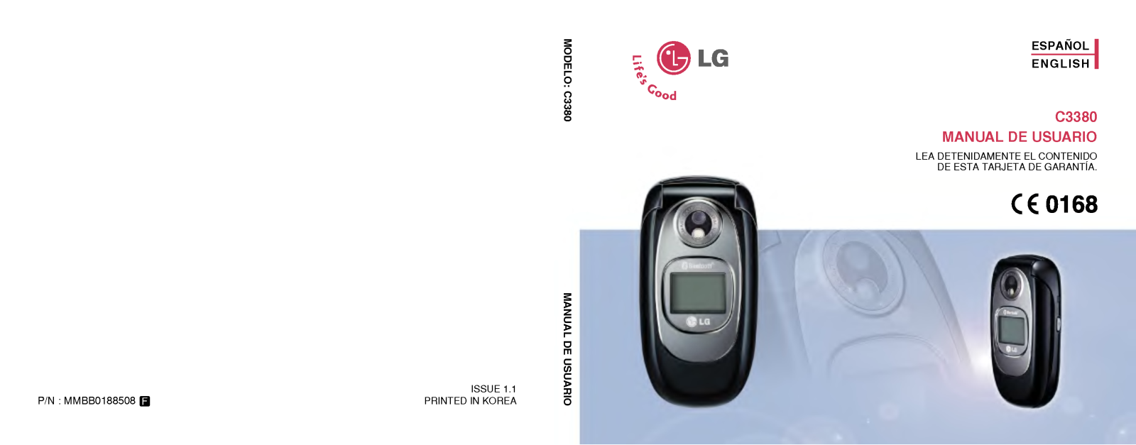 Lg C3380 User Manual