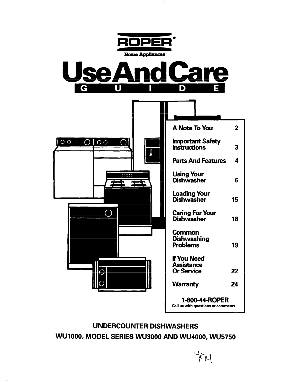 Whirlpool WU3000, WU4000 User Manual - ManualMachine.com