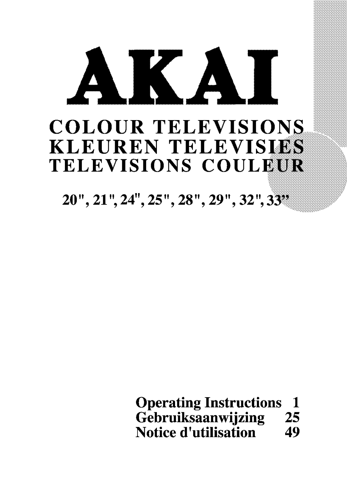 Akai CTB214NTF User Manual