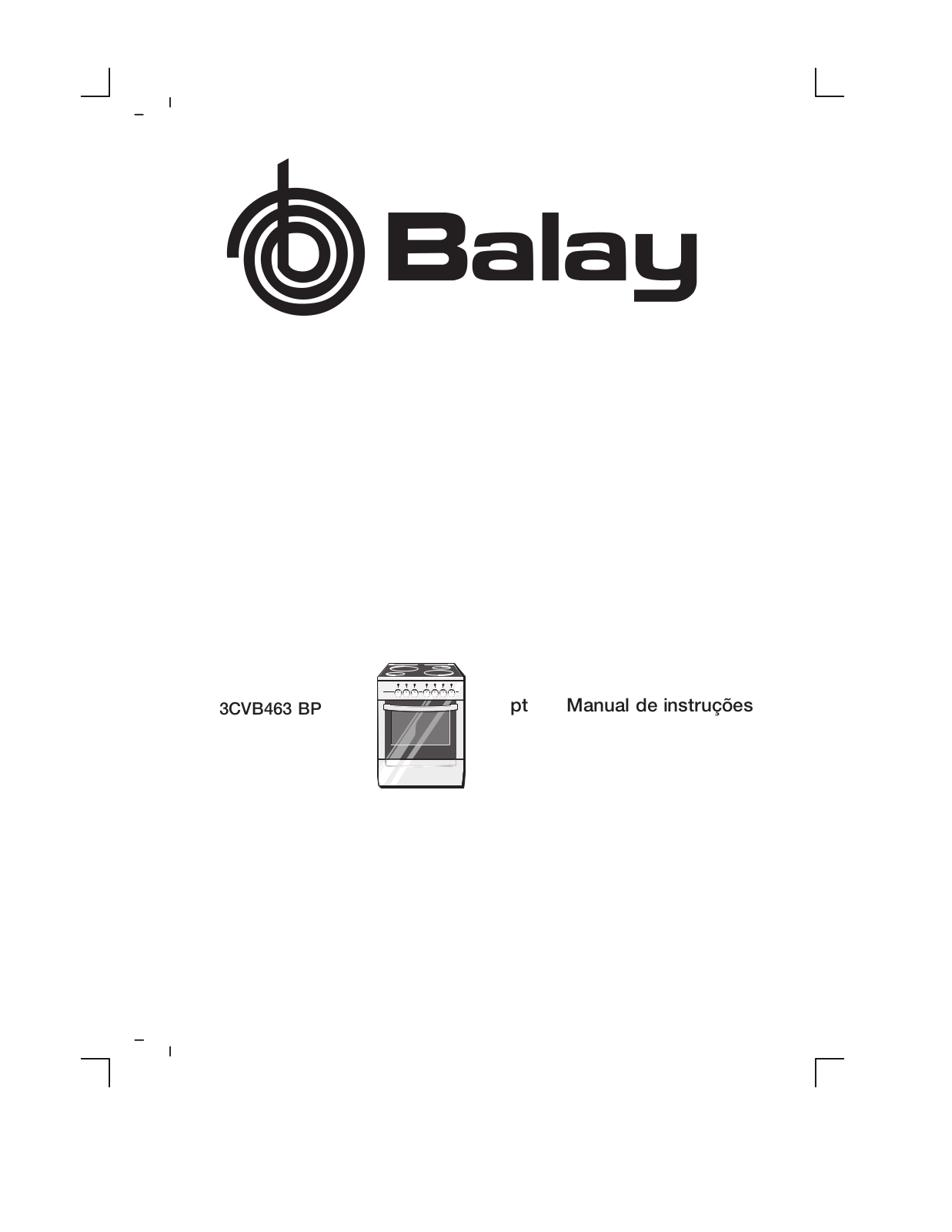 Balay 3CVB463BP User Manual