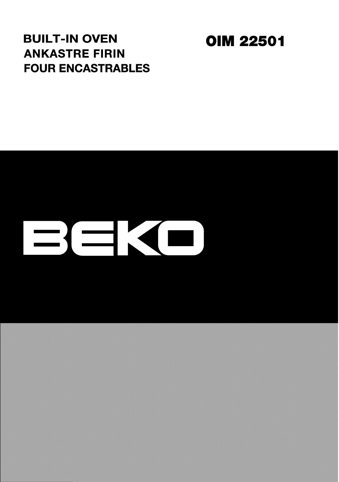 Beko OIM 22501 User Manual