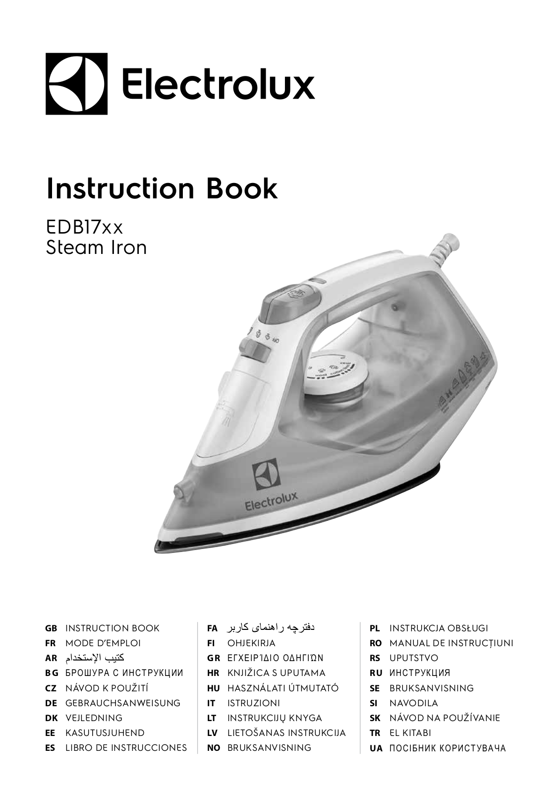 Electrolux EDB1720 User Manual