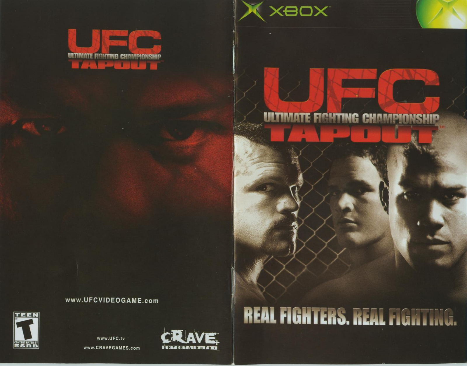 Games Microsoft XBOX UFC TAPOUT User Manual