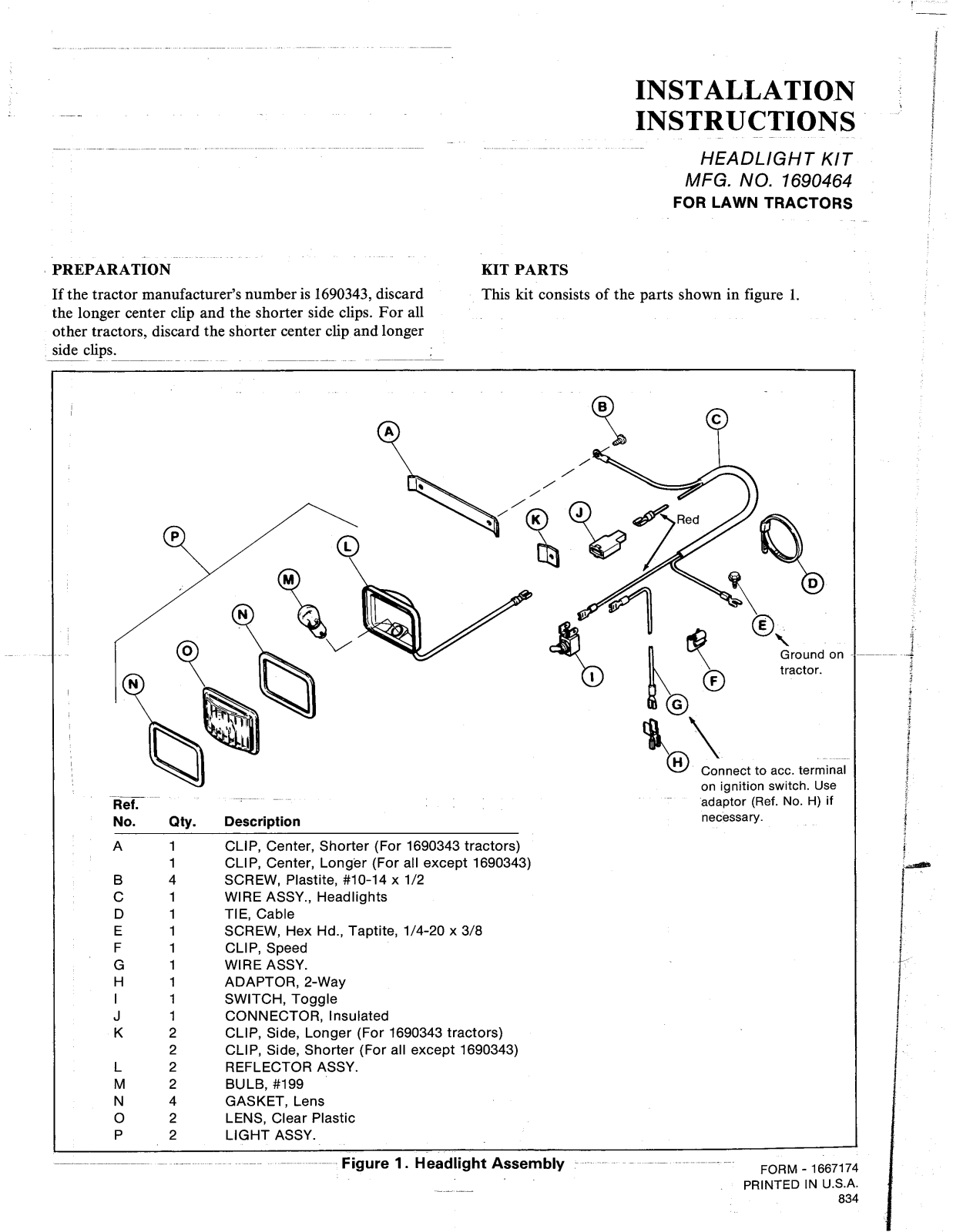 Snapper 1673 1690464 User Manual