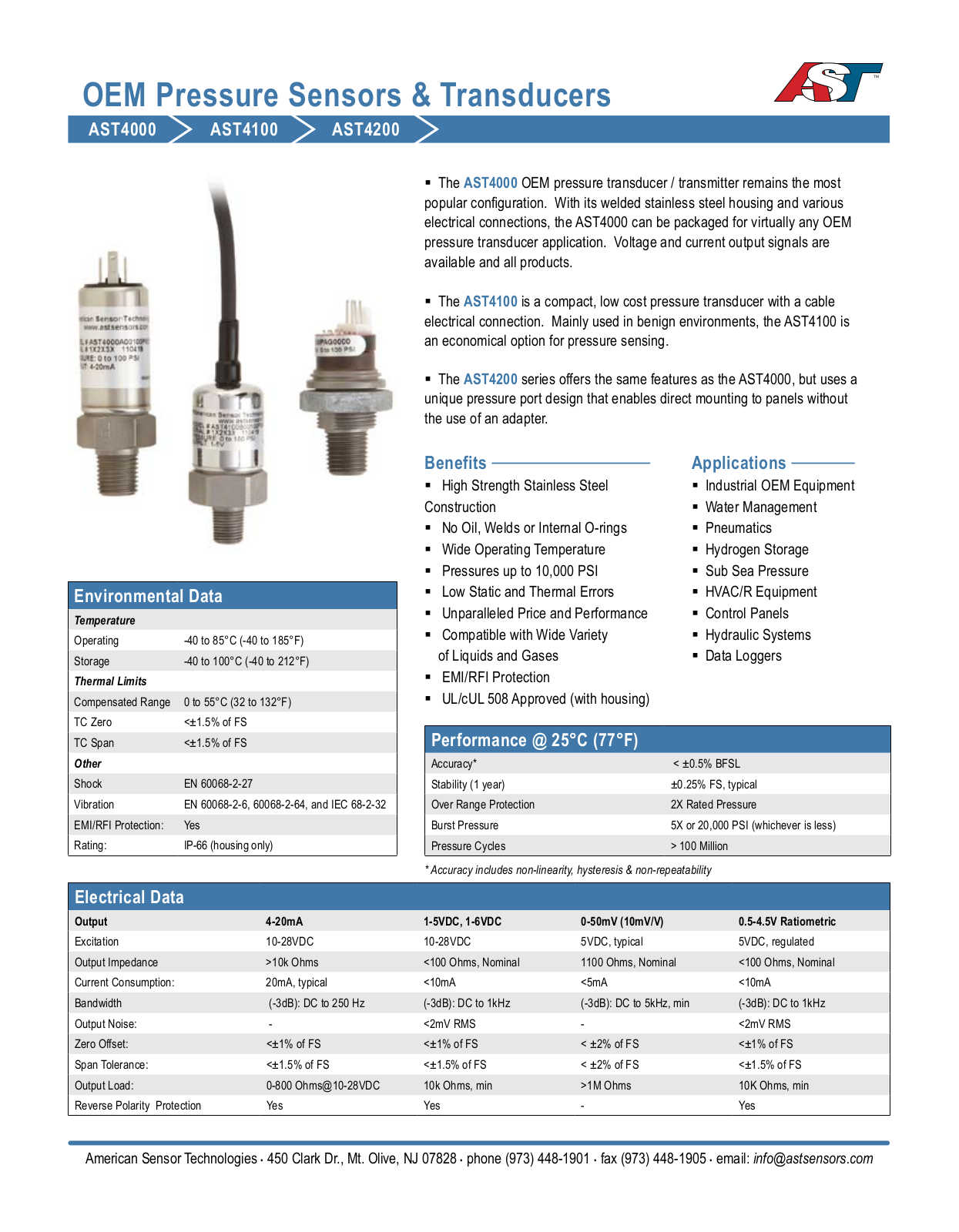 AST AST4100 Datasheet