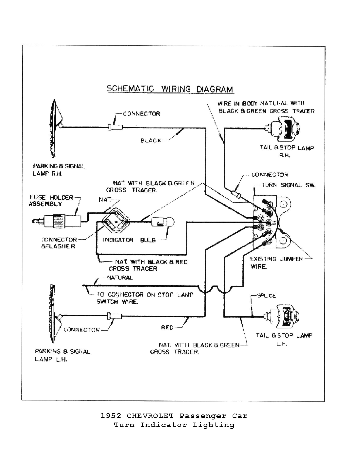 Chevrolet 1952 schematic