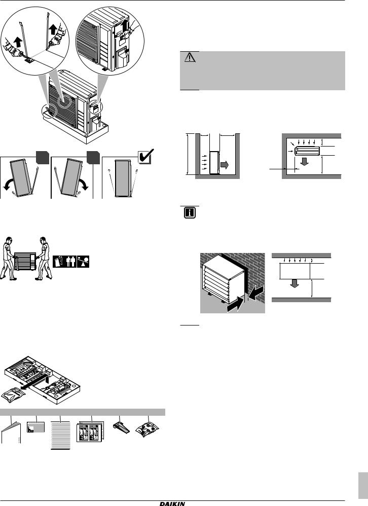 Daikin ERGA04DAV37 Installation manuals