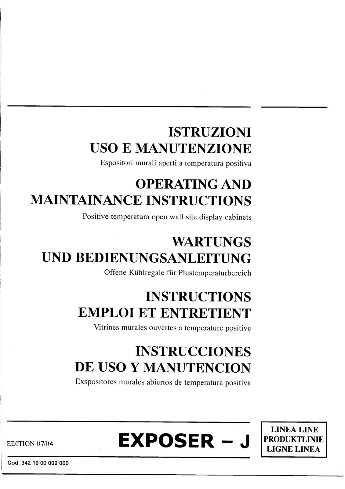 AEG JB95SL, JB125SL User Manual