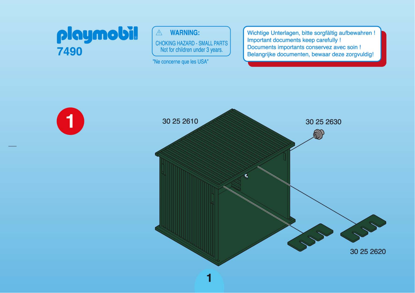 Playmobil 7490 Instructions