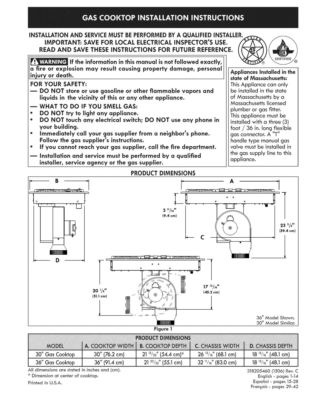 Kenmore Elite 79031123510, 79031113510 Installation Guide