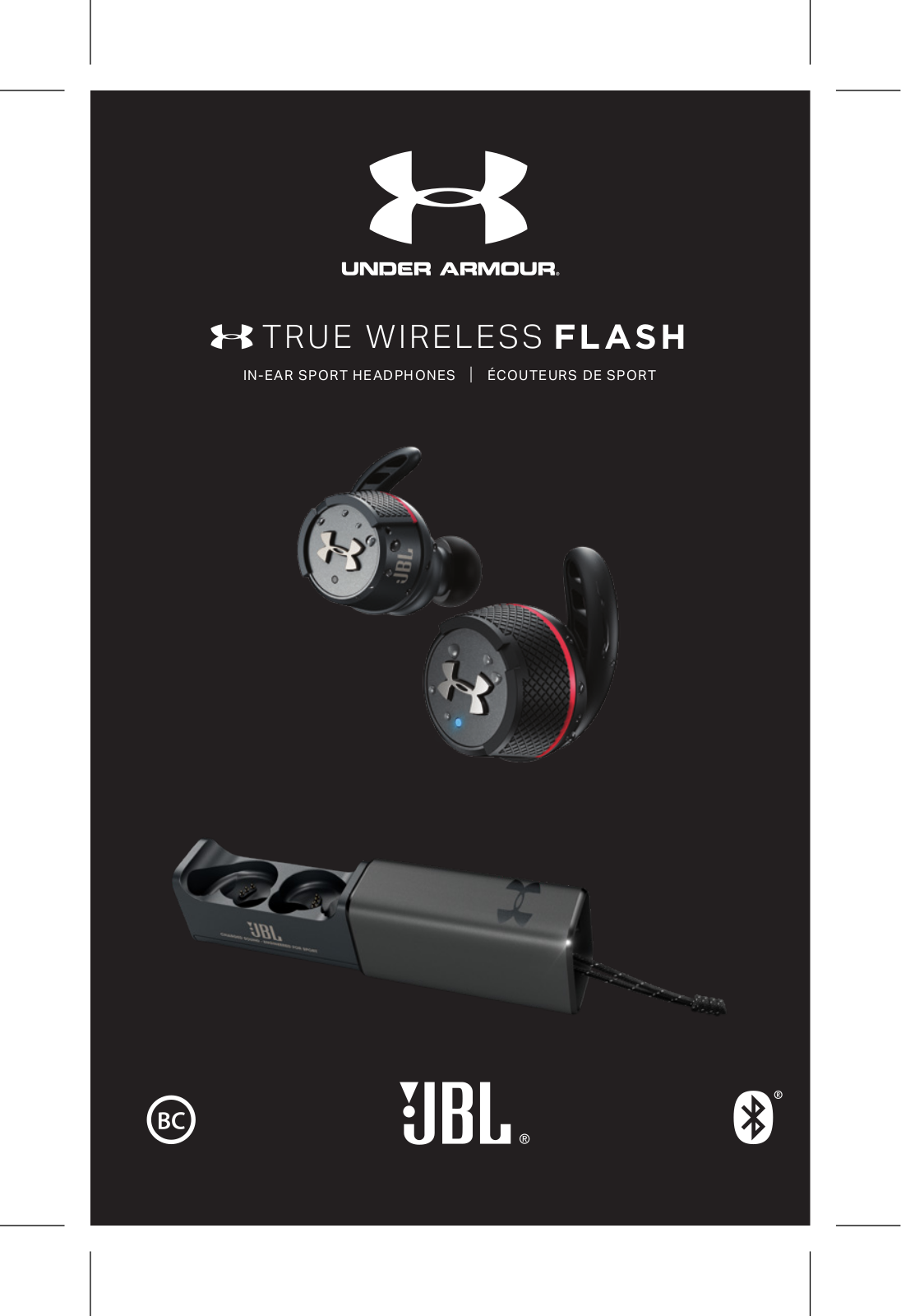 JBL Under Armour Sport Wireless FLASH User manual