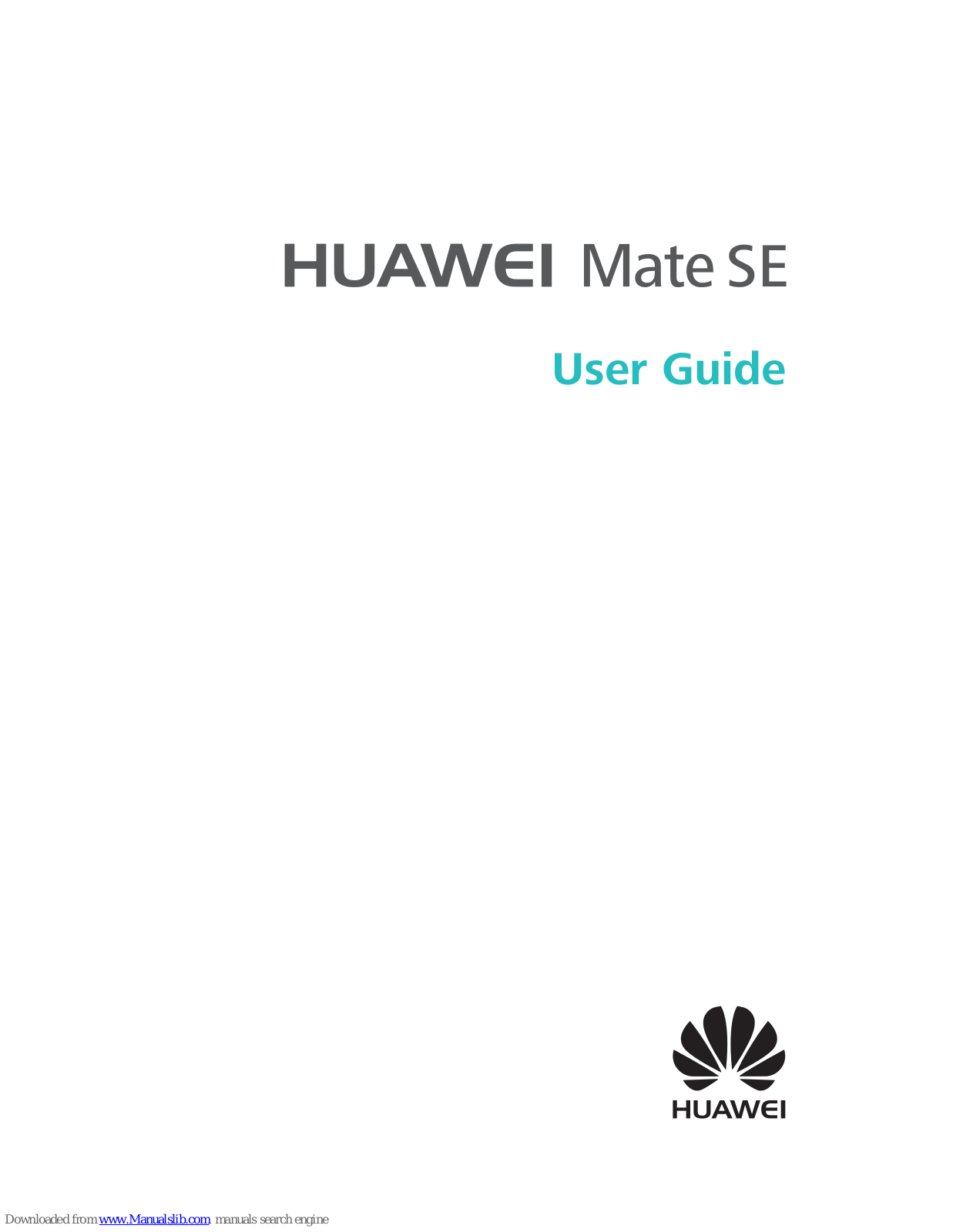 Huawei Mate SE User Guide