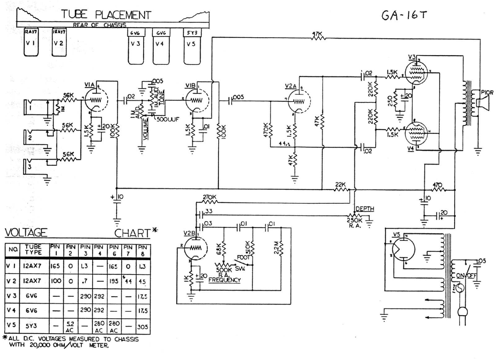 Gibson ga16t schematic