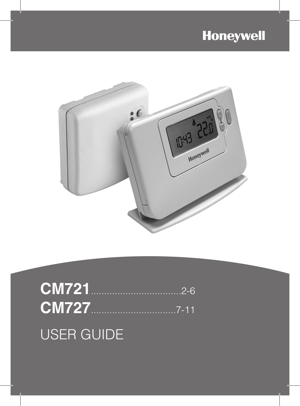 Honeywell CM721 User Manual