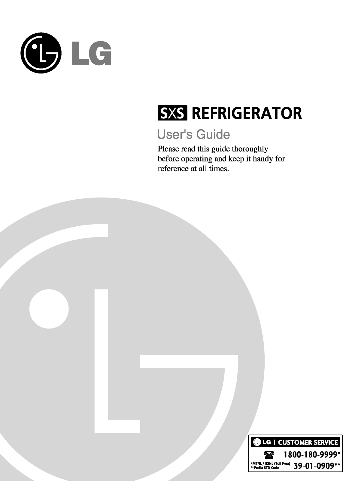 LG GC-B217WVQ, GC-B217WLQ User Manual