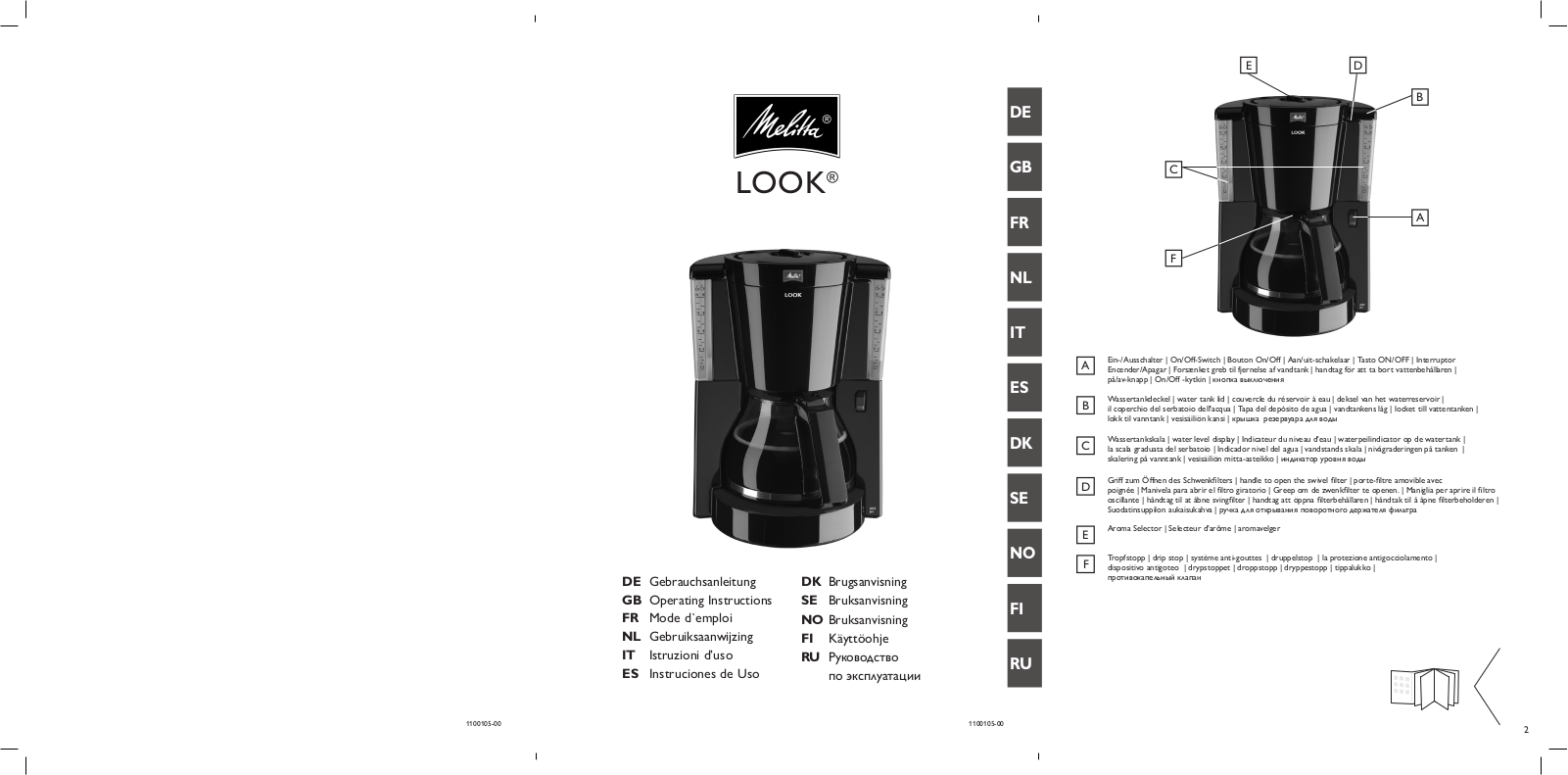 MELITTA LOOK IV User Manual