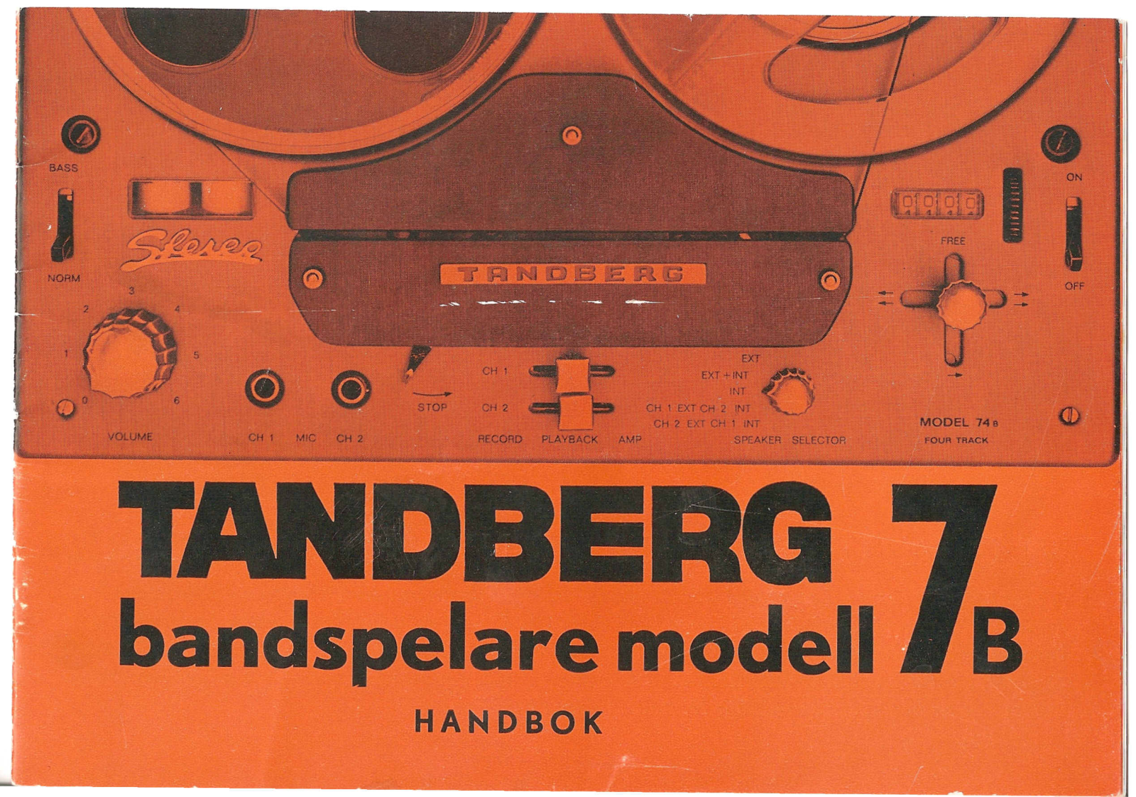 Tandberg 7-B Owners Manual