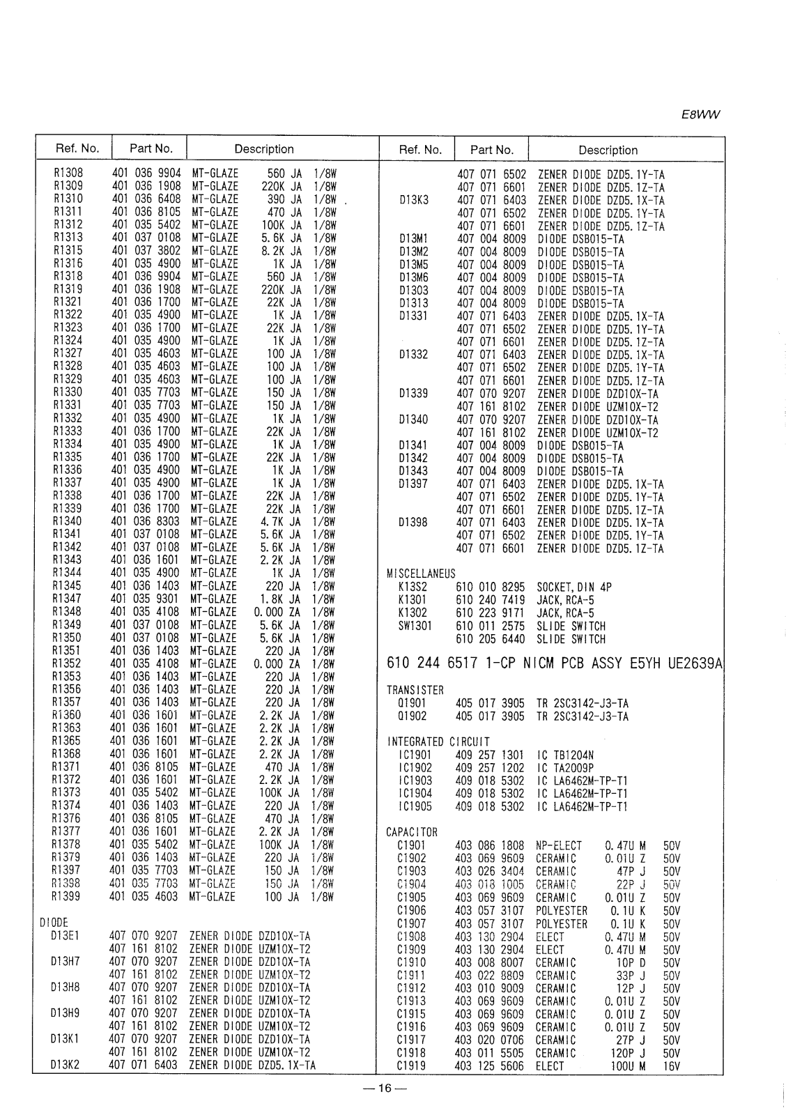 SANYO c28w1 Service Manual 00-26