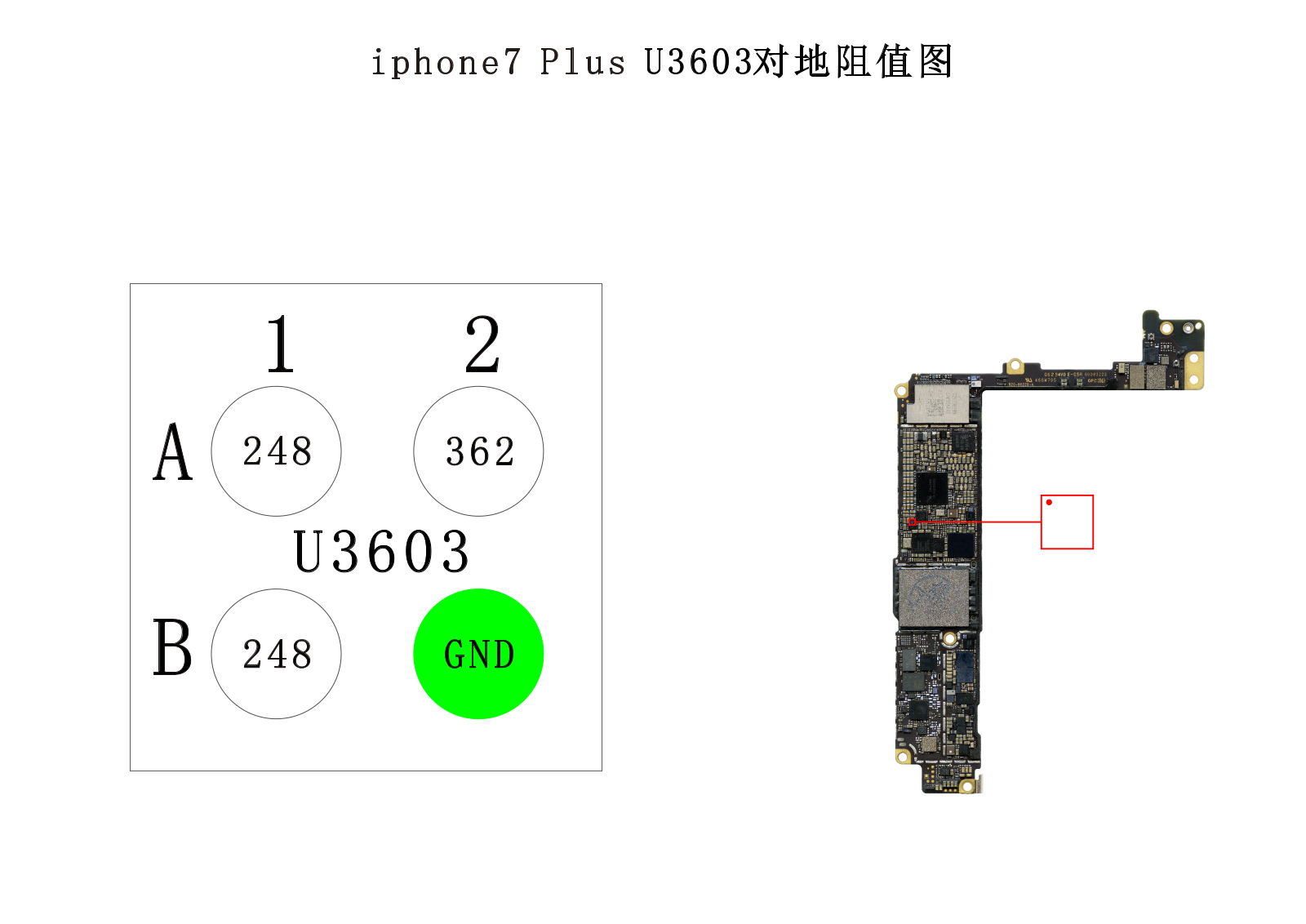 Apple iPhone 7 Plus Schematics U3603