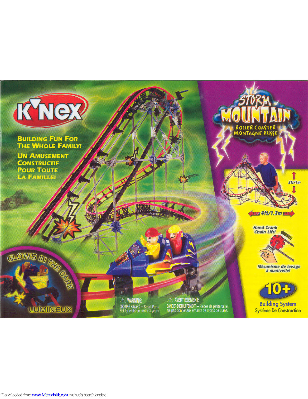 K'Nex Storm Mountain Instruction Book