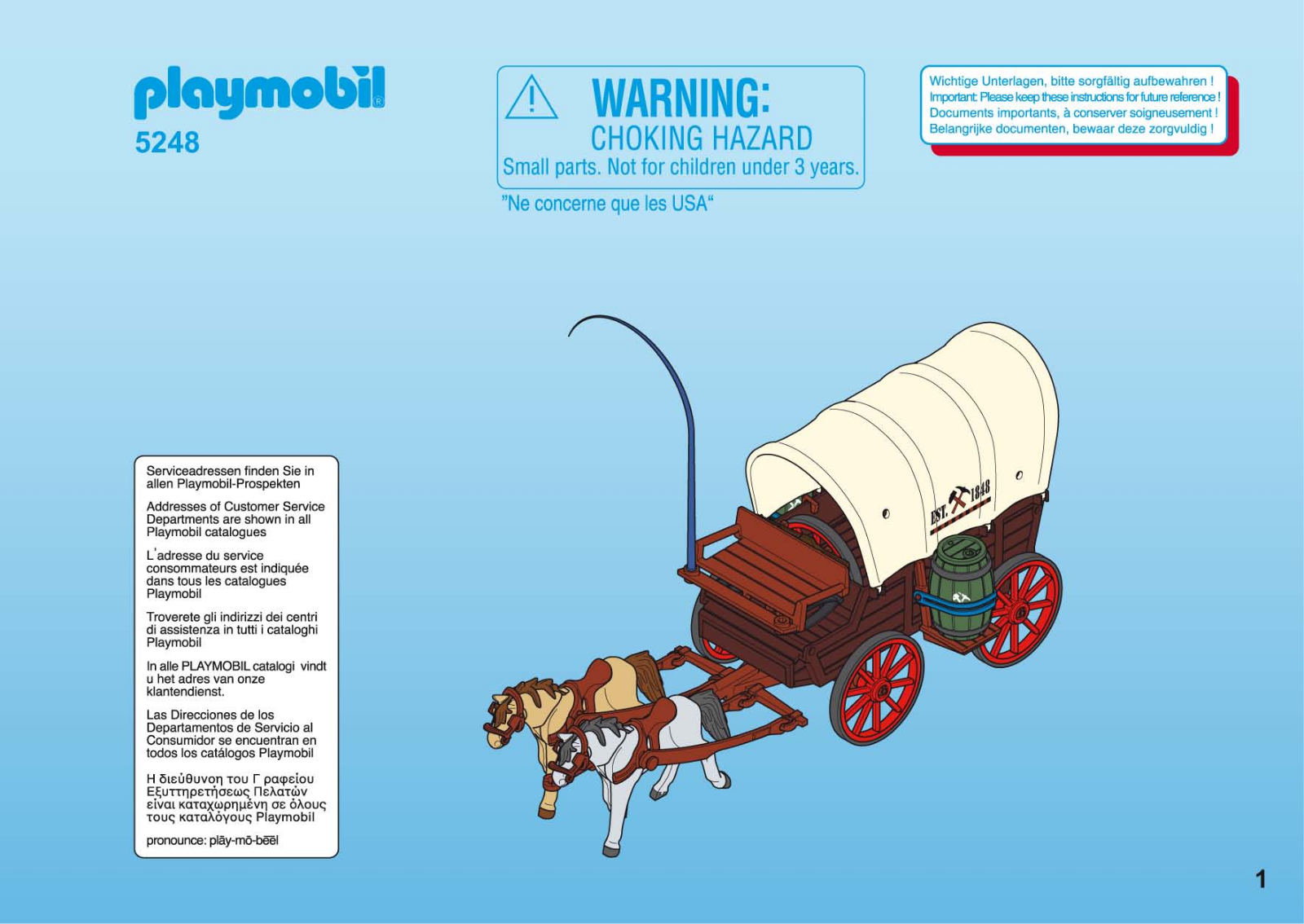 Playmobil 5248 Instructions