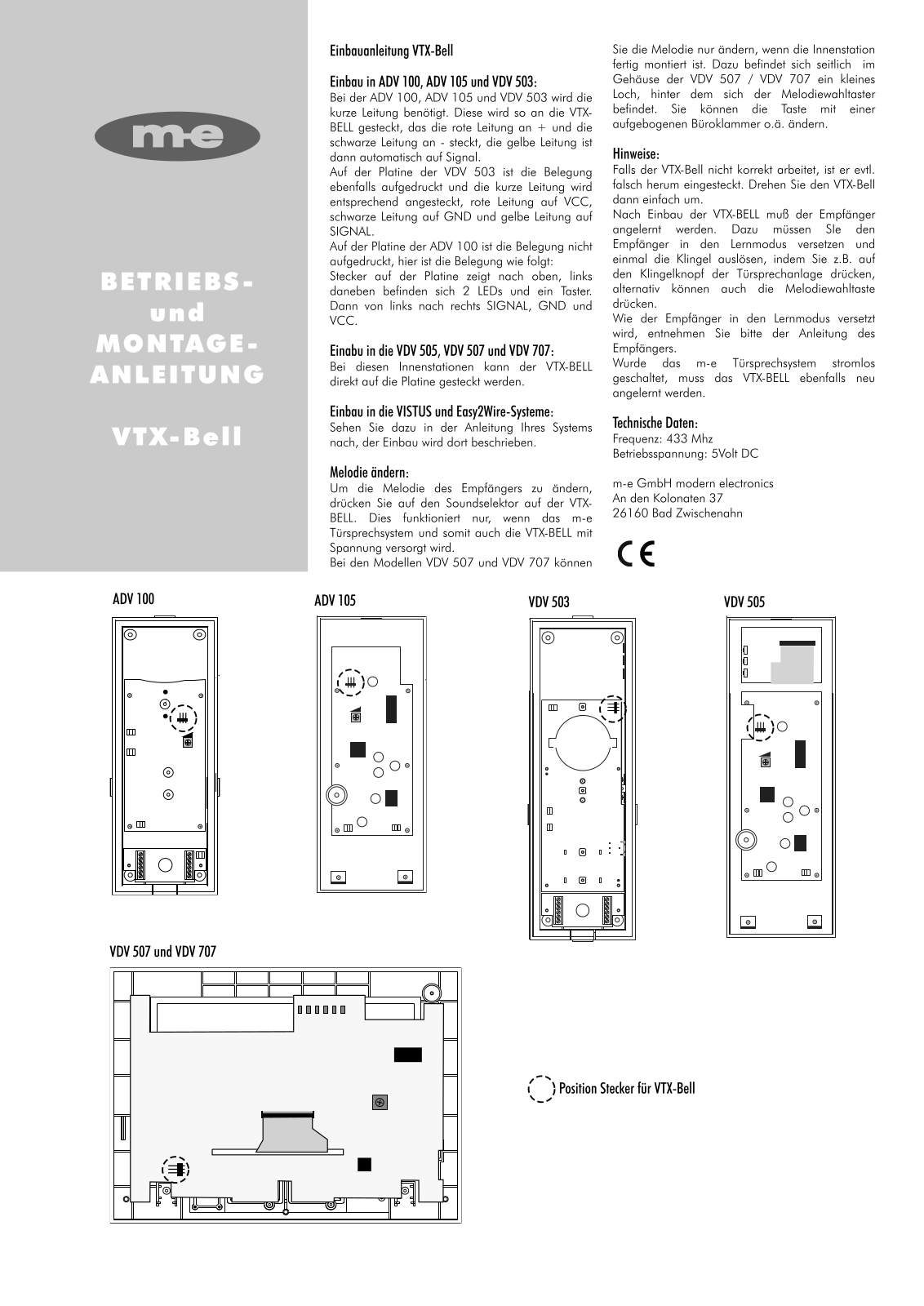 m-e vtx-Bell Assembly instructions - ManualMachine.com