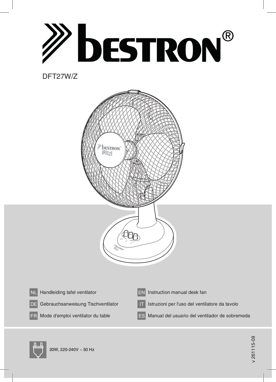 Bestron DFT27W User Manual - ManualMachine.com