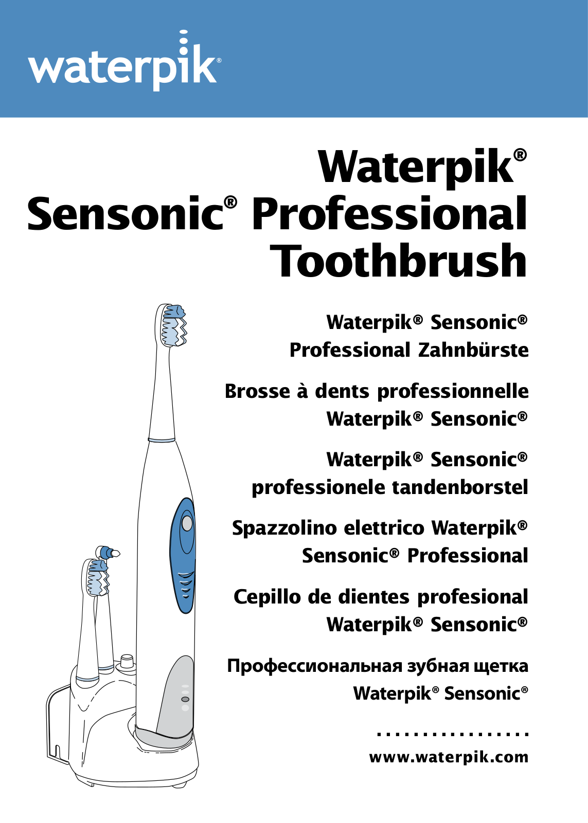 Waterpik SR-1000 User Manual