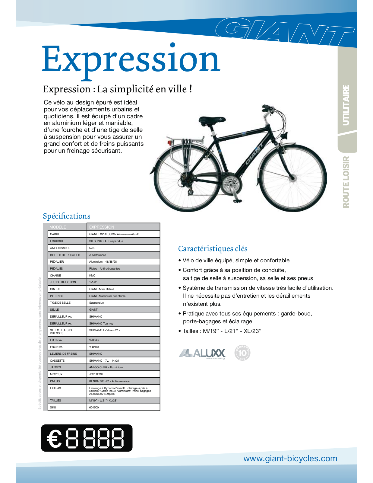 GIANT EXPRESSION User Manual