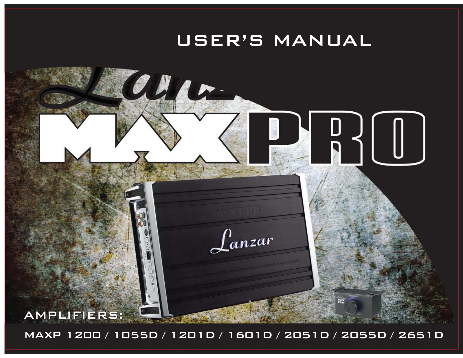 Lanzar Car Audio 2651D, 2055D, 2051D, 1601D, 1200 User Manual - ManualMachine.com
