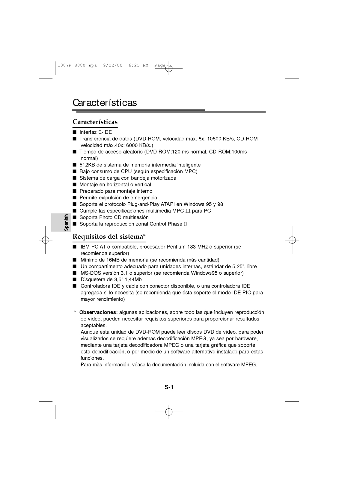 Lg DRD-8080B User Manual