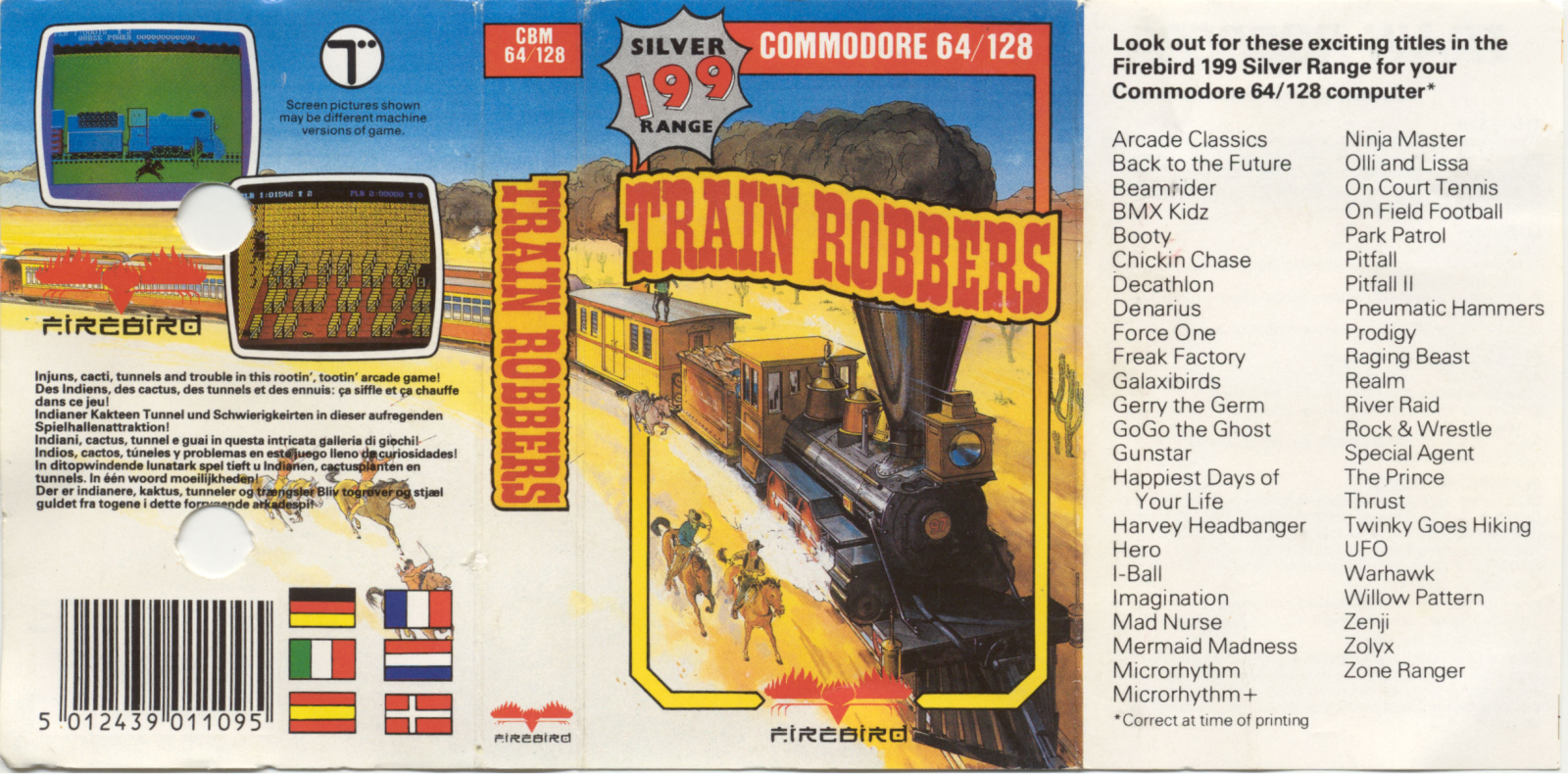 Firebird Software Train Robbers (1987) User guide - ManualMachine.com