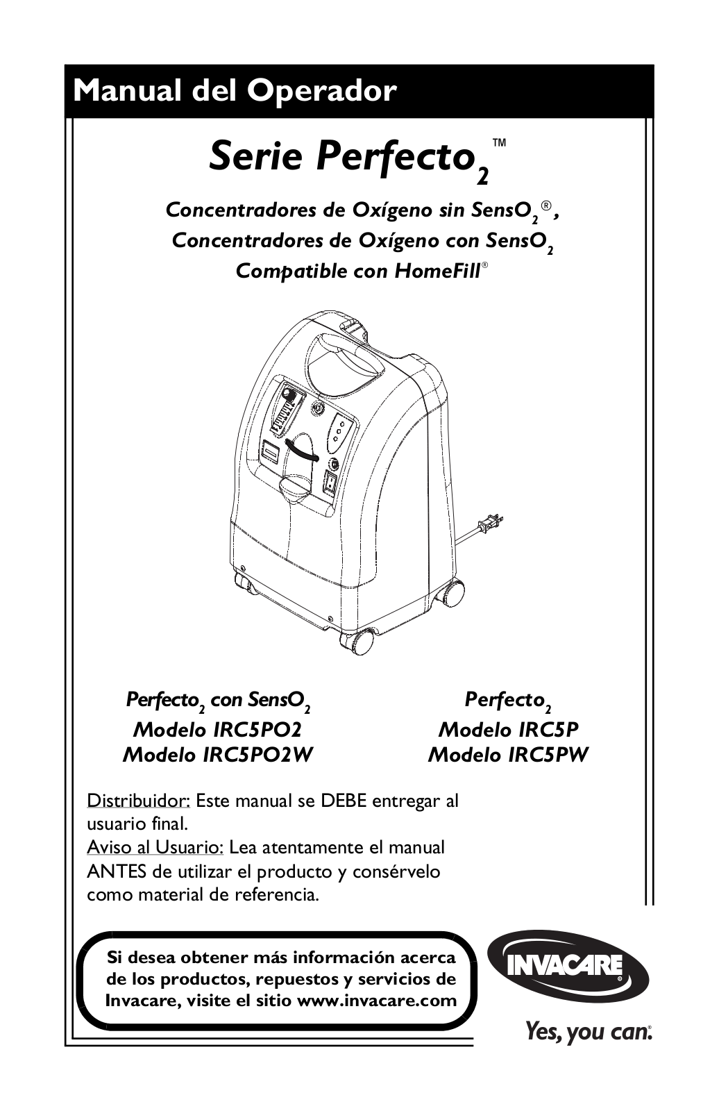 Invacare IRC5PW, IRC5P, IRC5PO2W, IRC5PO2 User Manual 2