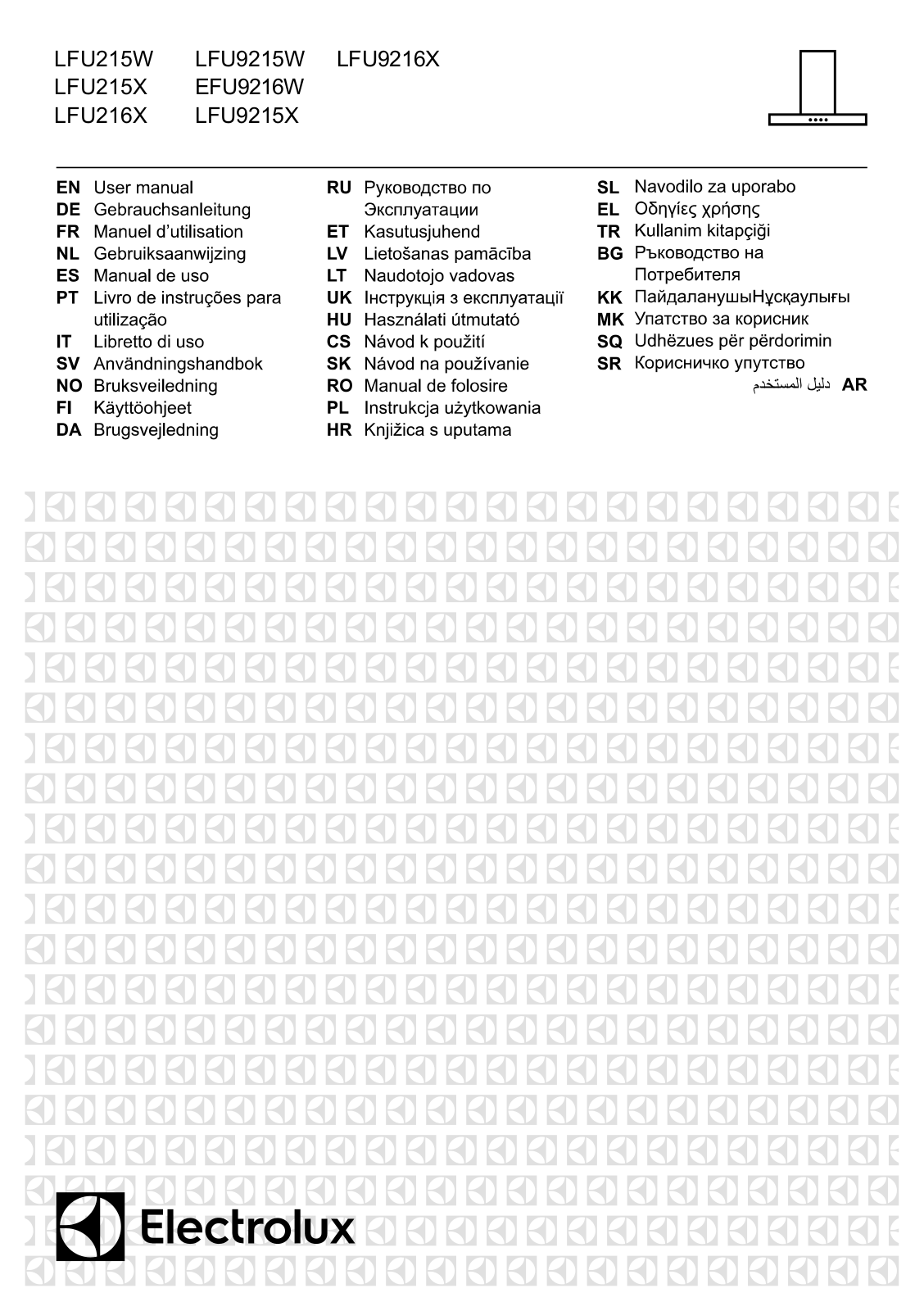 Electrolux LFU 9215W User manual