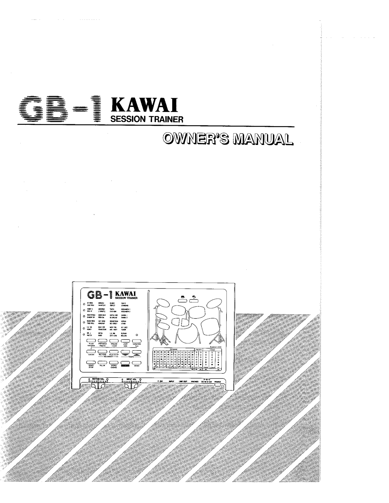 Kawai GB-1 User Manual