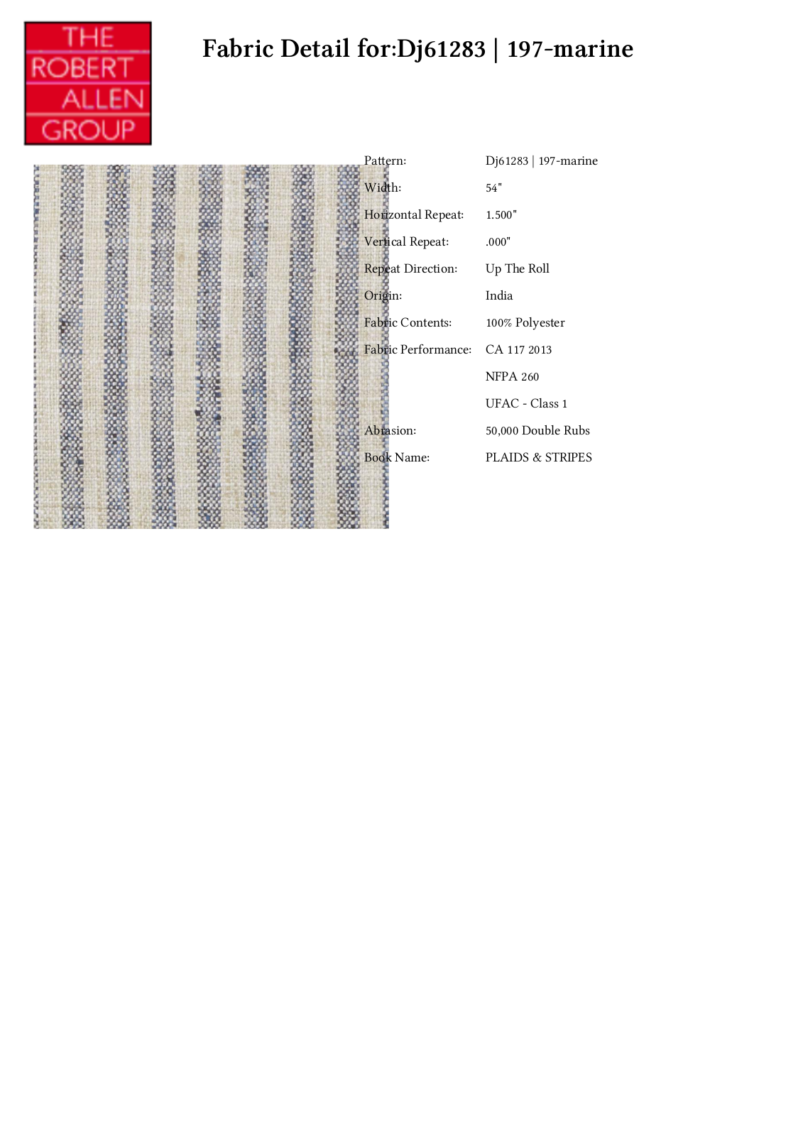 Duralee CRAL6970 Specifications - ManualMachine.com