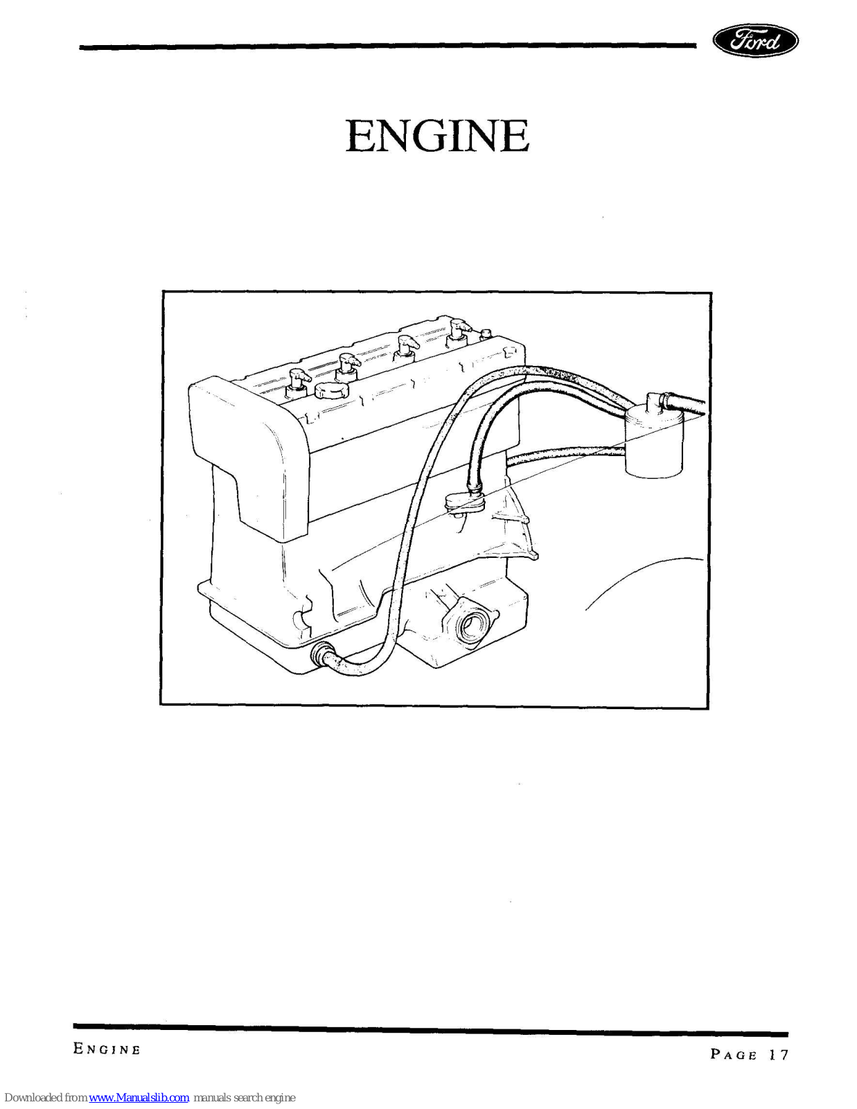 Ford Engine User Manual