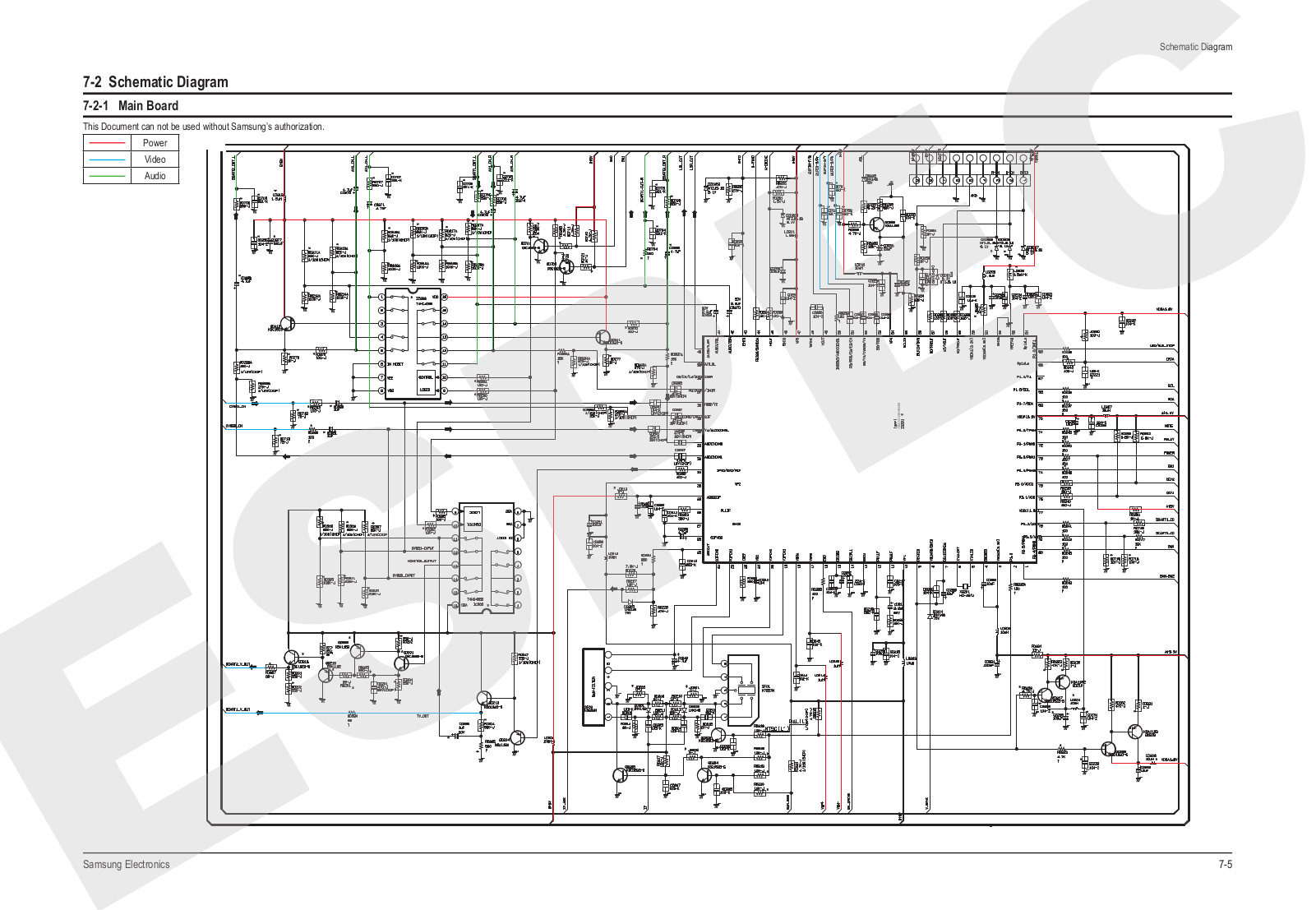 SAMSUNG CL 21Z43MJ Diagram