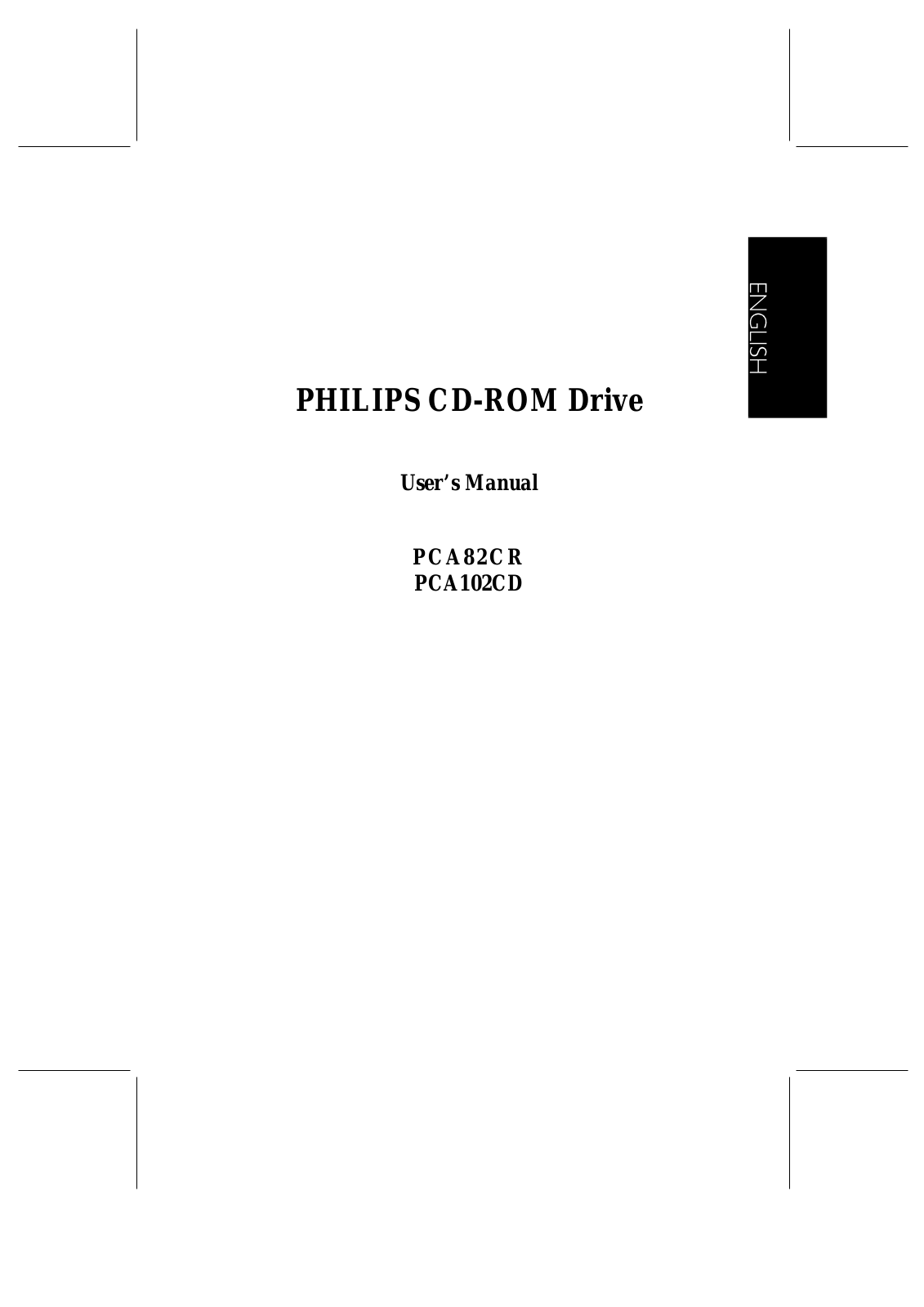Philips PCA82CR User Manual