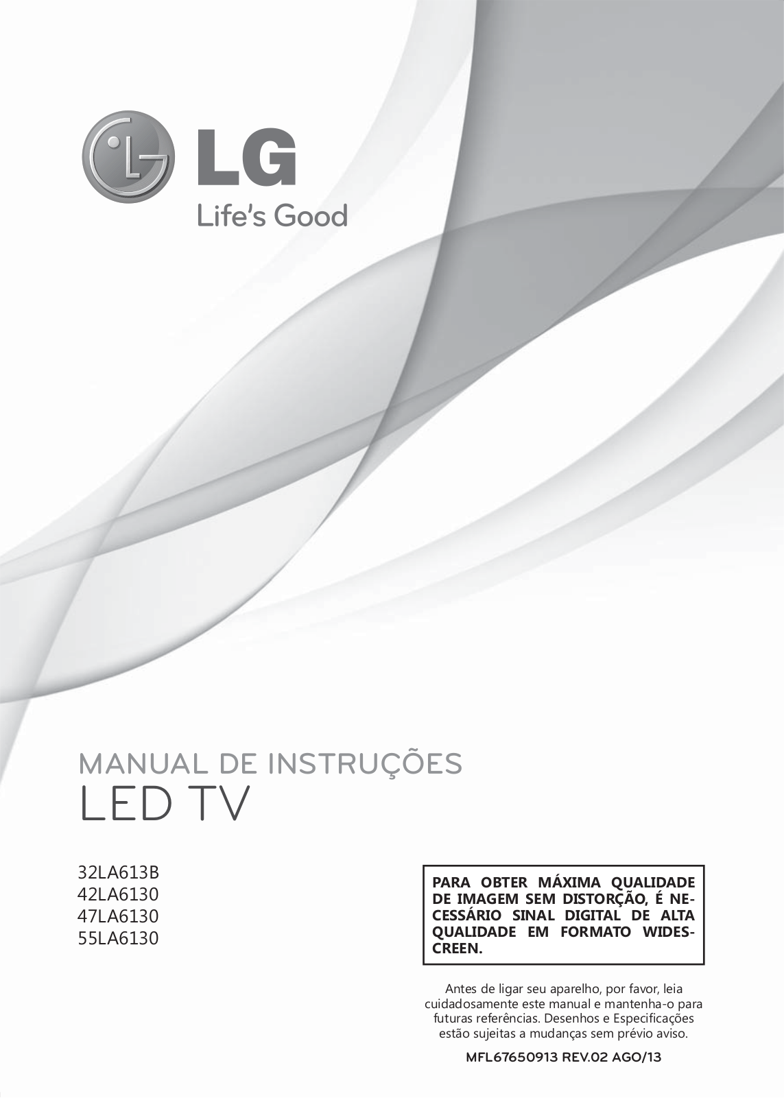 LG 55LA6130 User manual