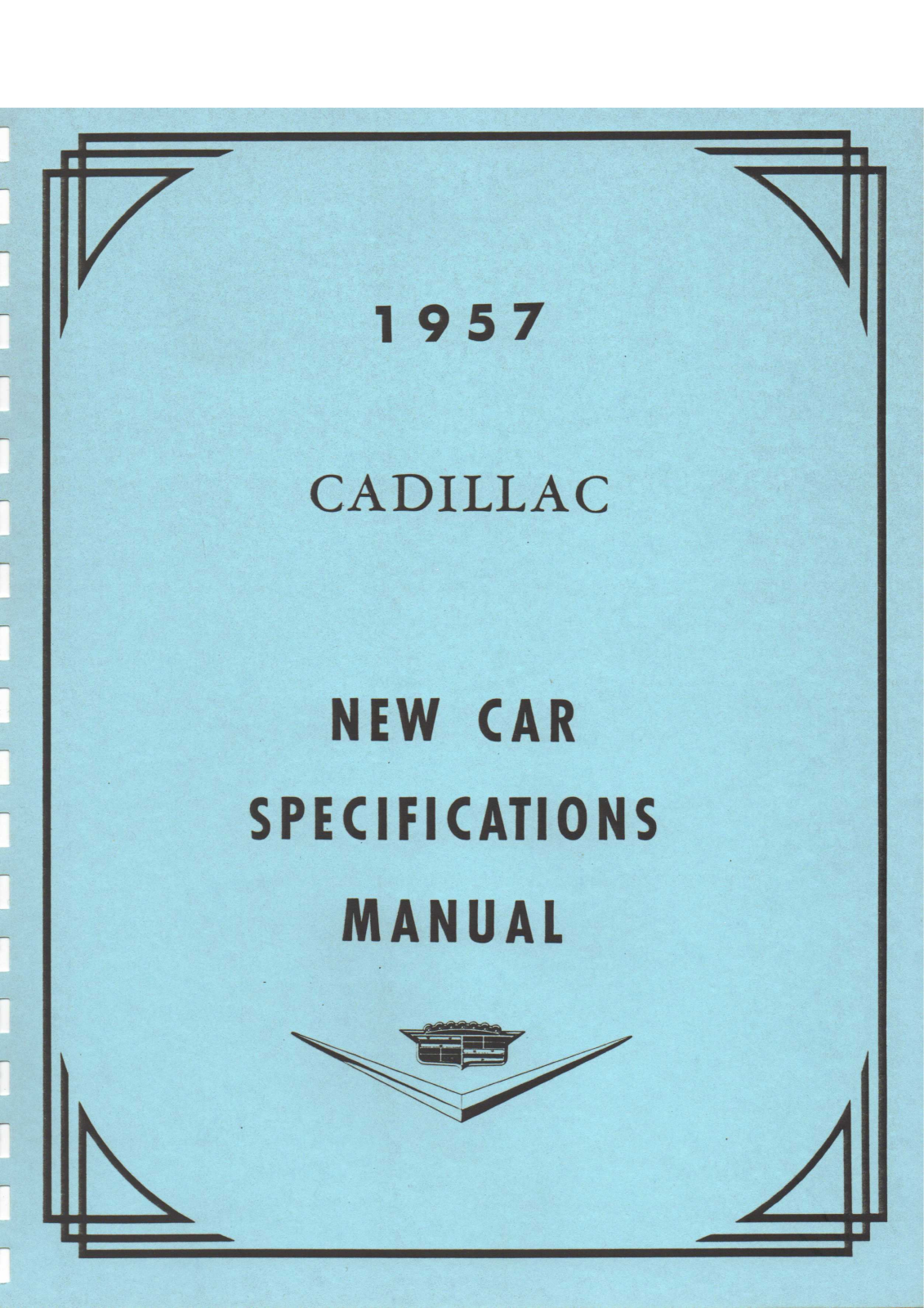 Cadillac Eldorado 1957 User Manual