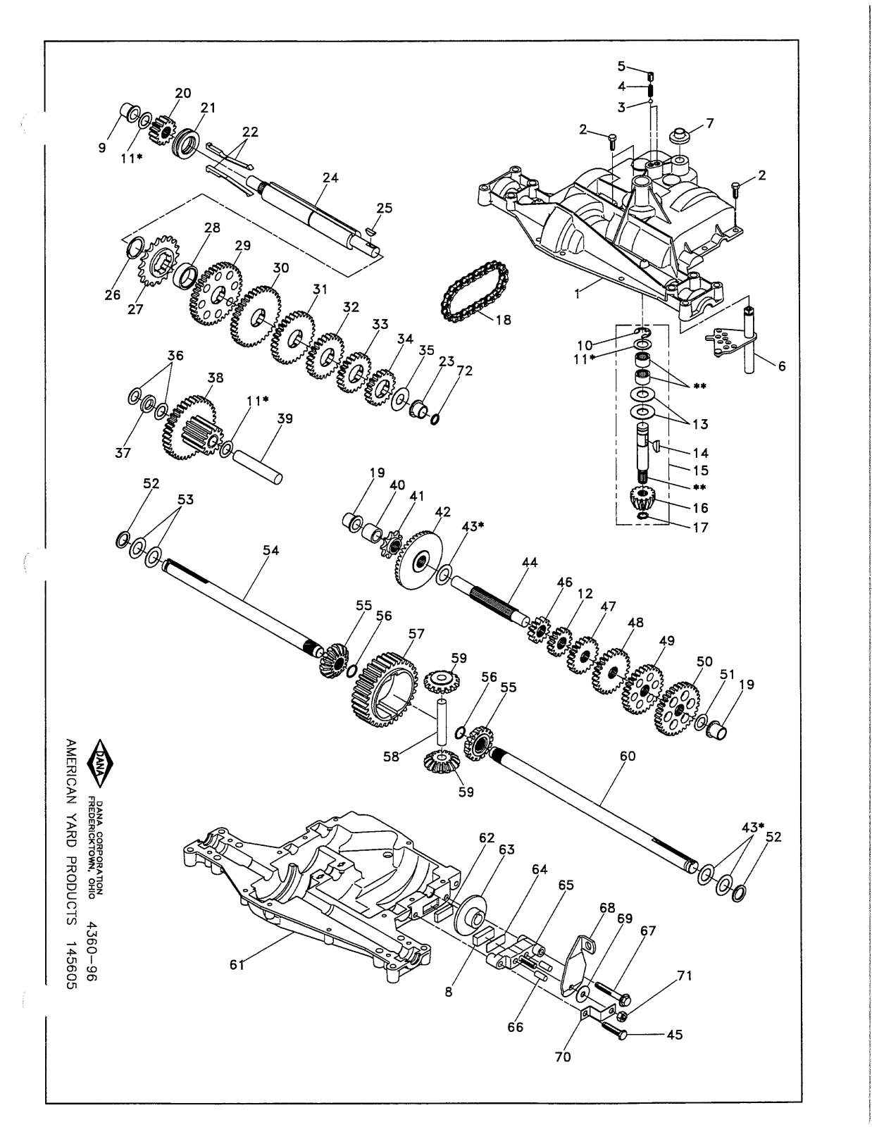 Dana 4360-96 User Manual