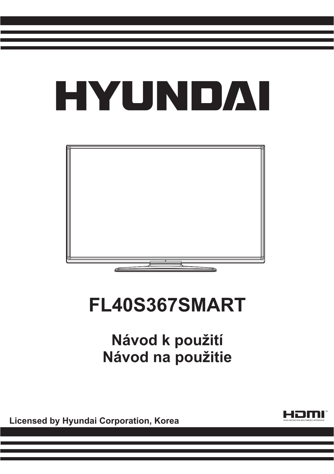 Hyundai FL 40S367 SMART User Manual