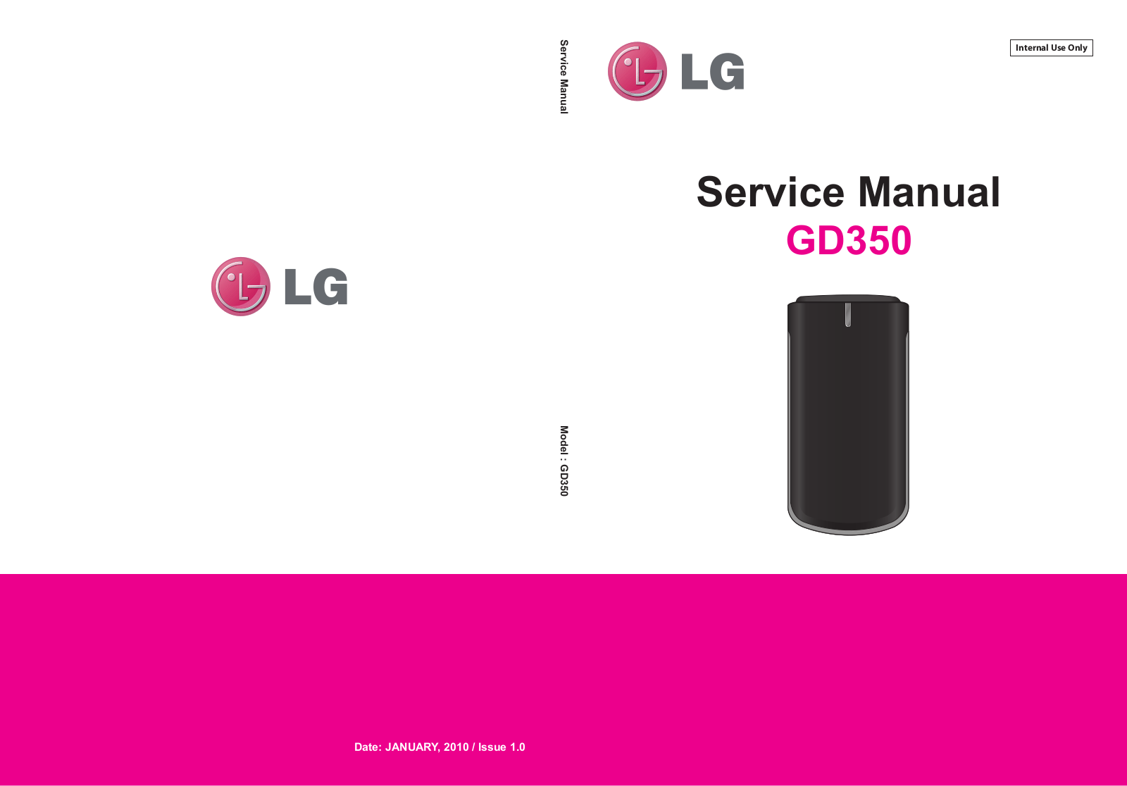 LG GD350 Service Manual