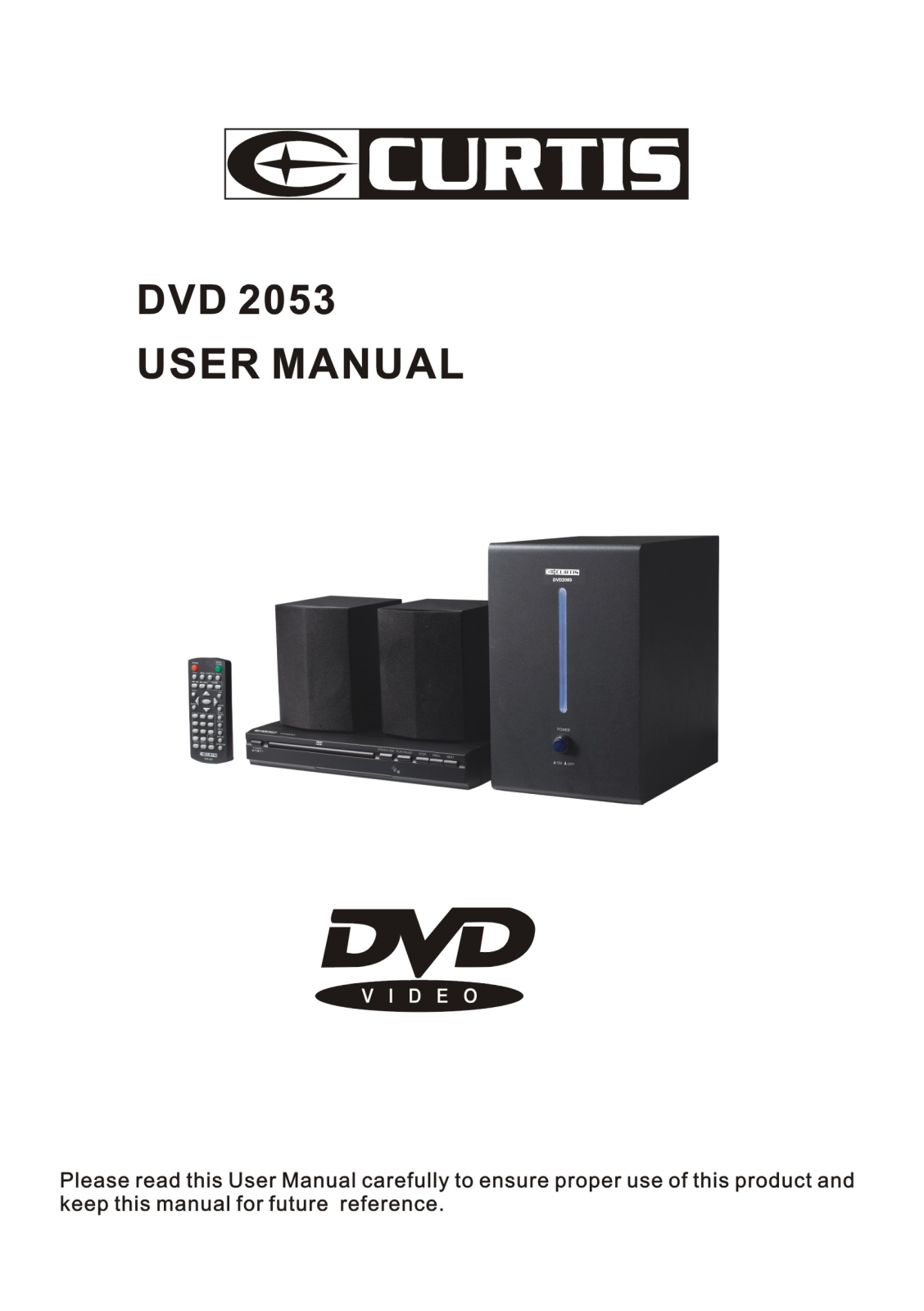 Curtis 2053 User Manual