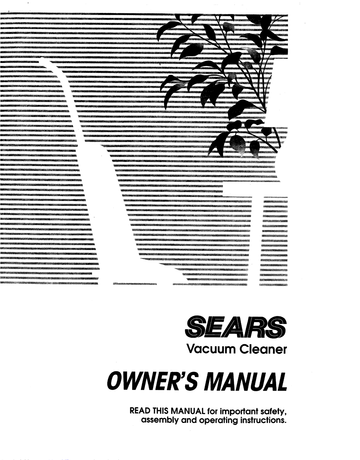 Kenmore Sears 116 Owner's Manual