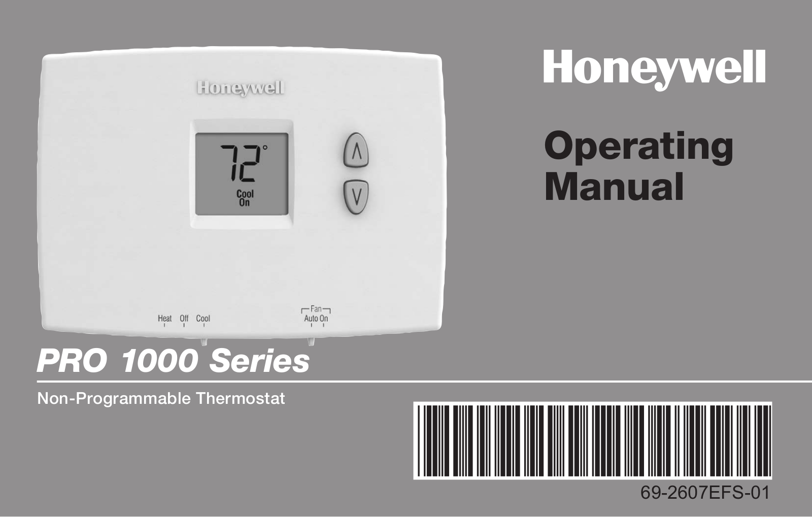 Honeywell TH1100DH User Manual