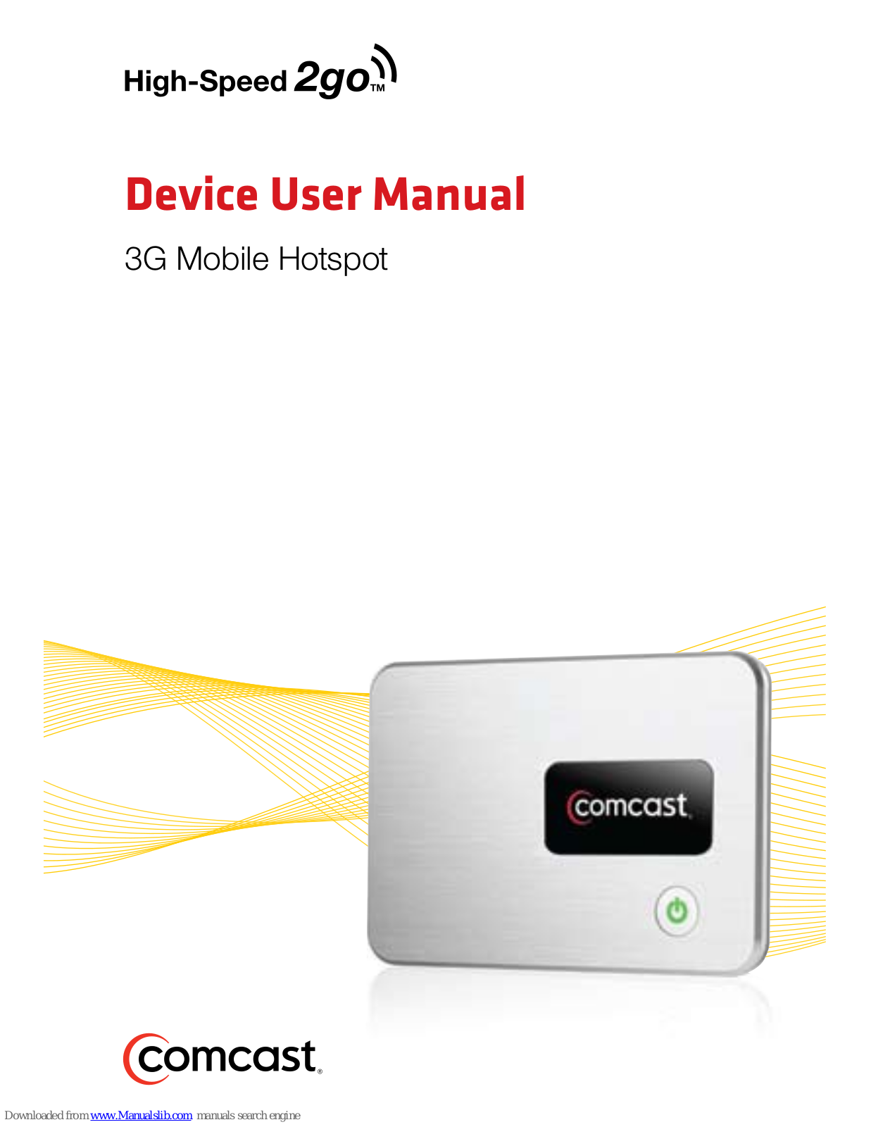 Novatel High-Speed2go, Comcast MiFi 2200 User Manual