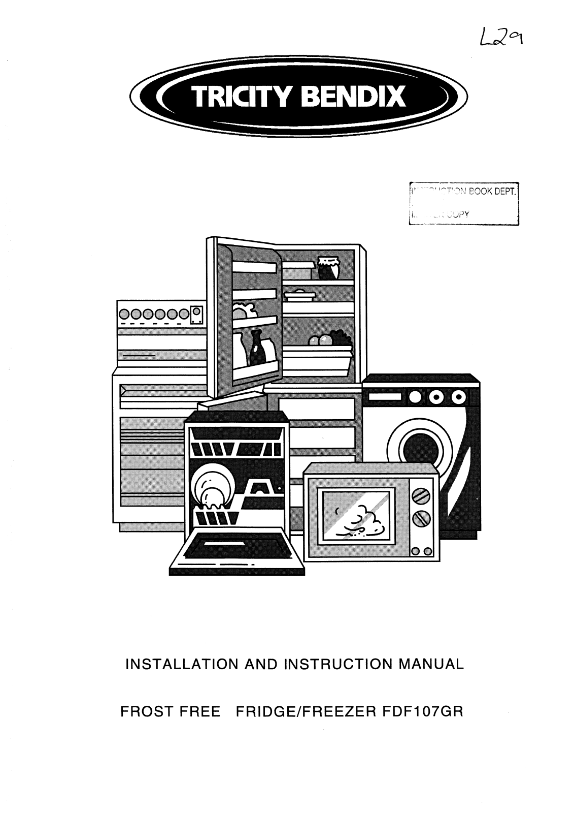 Electrolux FDF107GR User Manual