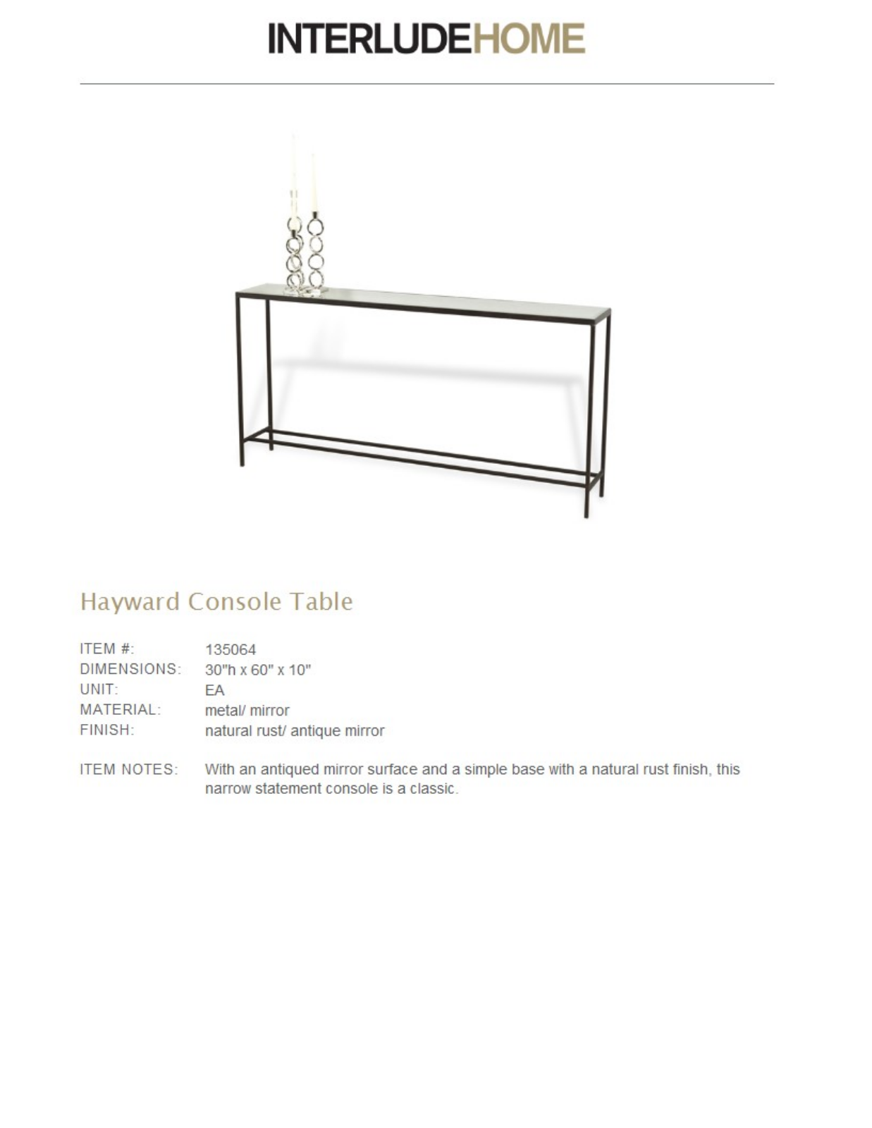 Interlude ILH1477 Specifications - ManualMachine.com